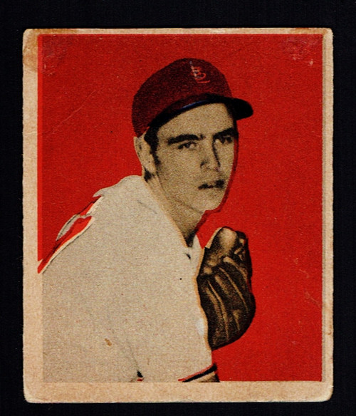 1949 Bowman #015 Ned Garver RC Poor