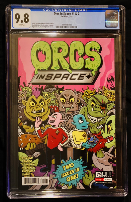 2021 Oni Press Orcs In Space #1 and #2 CGC 9.8