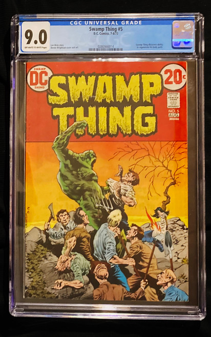 1973 DC Swamp Thing #5 CGC 9.0