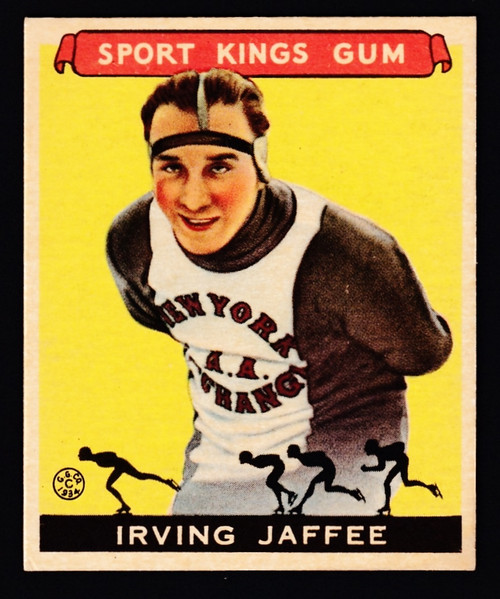 1933 Goudey Sport Kings #34 Irving Jaffee VGEX