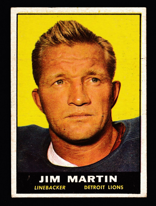 1961 Topps #034 Jim Martin VGEX