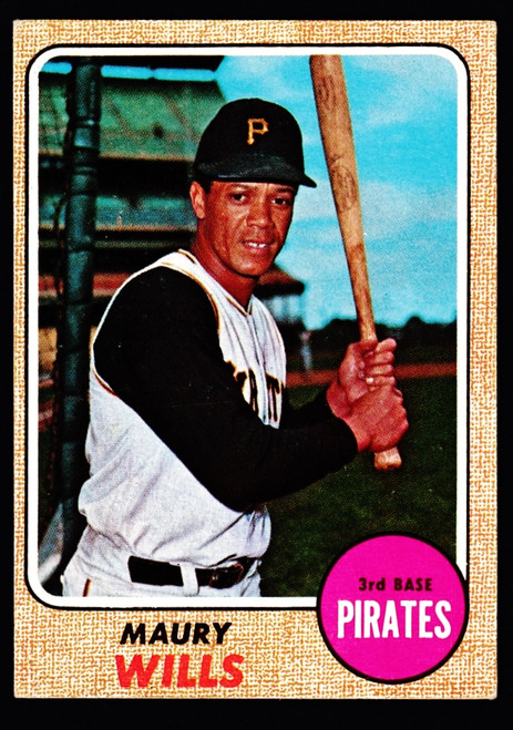 1968 Topps #175 Maury Wills VGEX