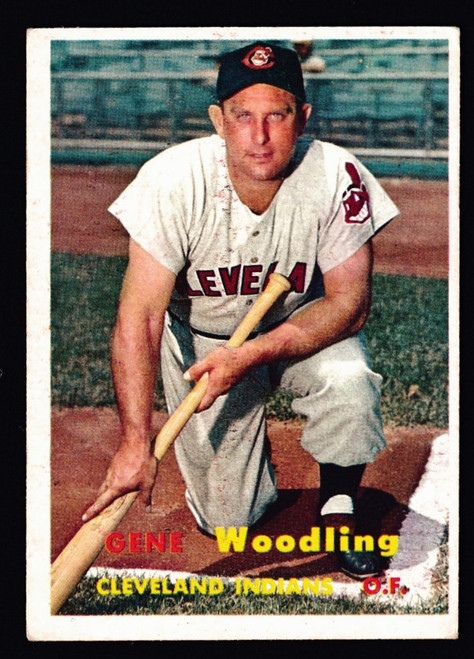 1957 Topps #172 Gene Woodling VG