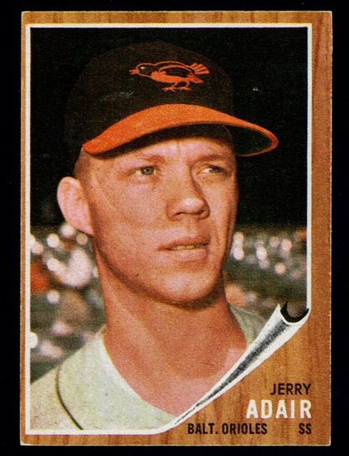 1962 Topps #449 Jerry Adair VGEX