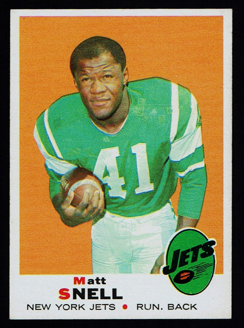 1969 Topps #193 Matt Snell EXMT+