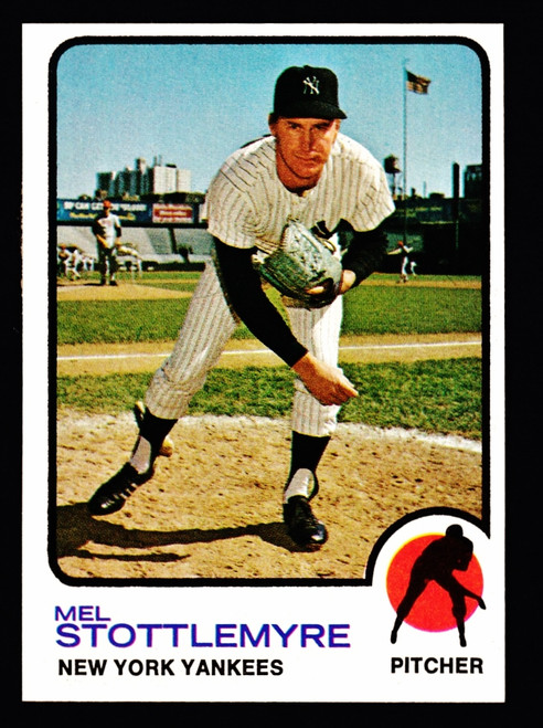 1973 Topps #520 Mel Stottlemyre EXMT+
