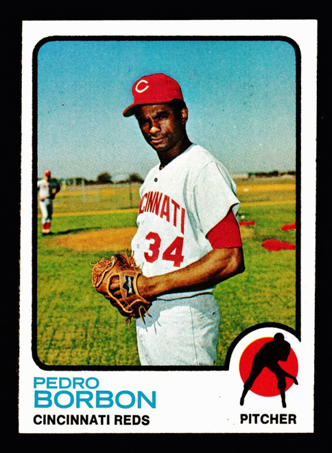 1973 Topps #492 Pedro Borbon NMMT
