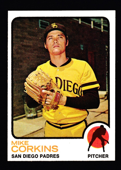 1973 Topps #461 Mike Corkins NM