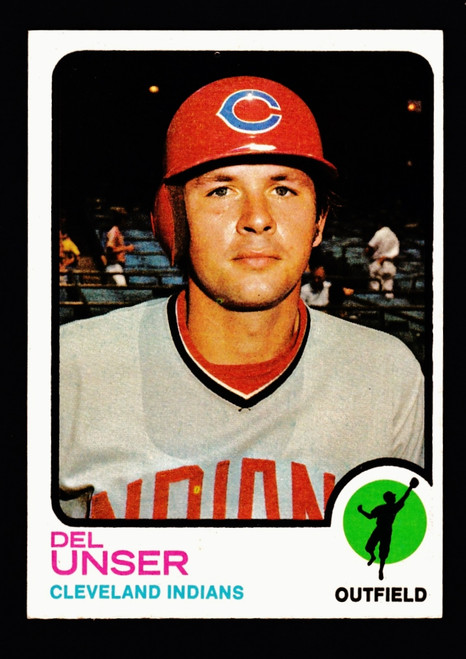 1973 Topps #247 Del Unser EX