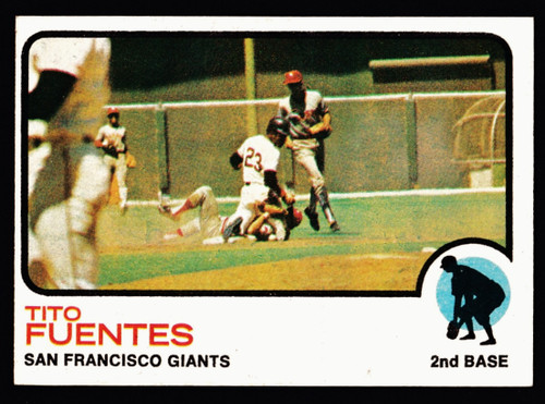 1973 Topps #236 Tito Fuentes EX