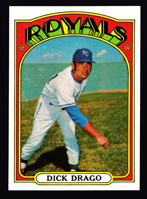 1972 Topps #205 Dick Drago NMMT
