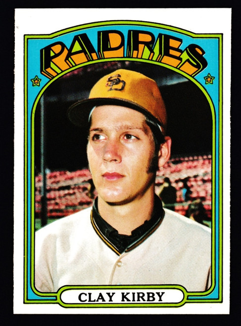 1972 Topps #173 Clay Kirby NM