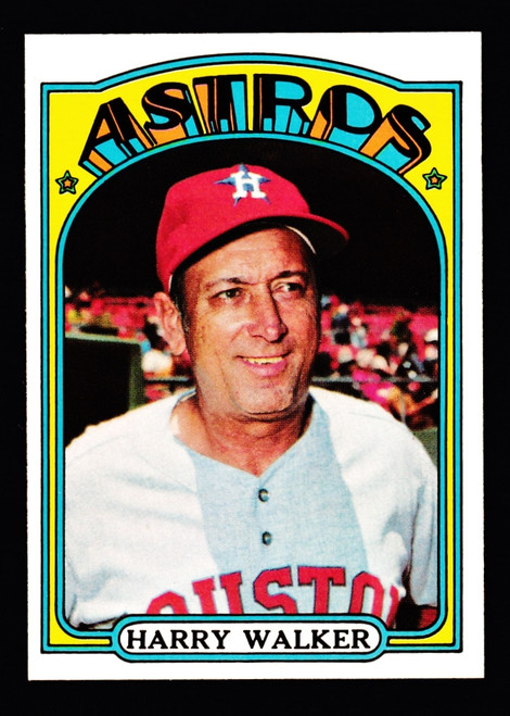 1972 Topps #249 Harry Walker NMMT