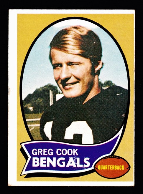 1970 Topps #235 Greg Cook RC GD+