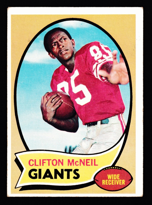 1970 Topps #157 Clifton McNeil VG