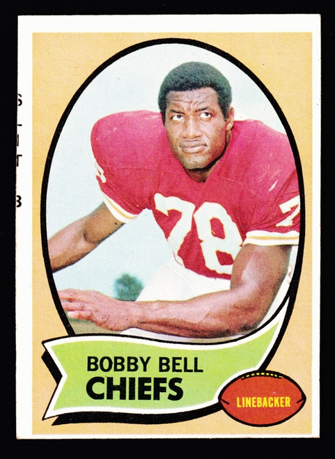 1970 Topps #154 Bobby Bell Miscut