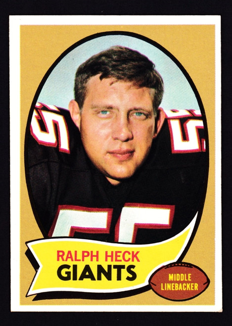 1970 Topps #127 Ralph Heck EXMT