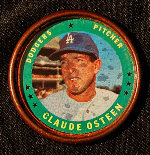 1971 Topps Coins #045 Claude Osteen B