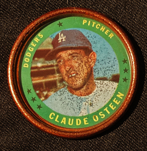 1971 Topps Coins #045 Claude Osteen C