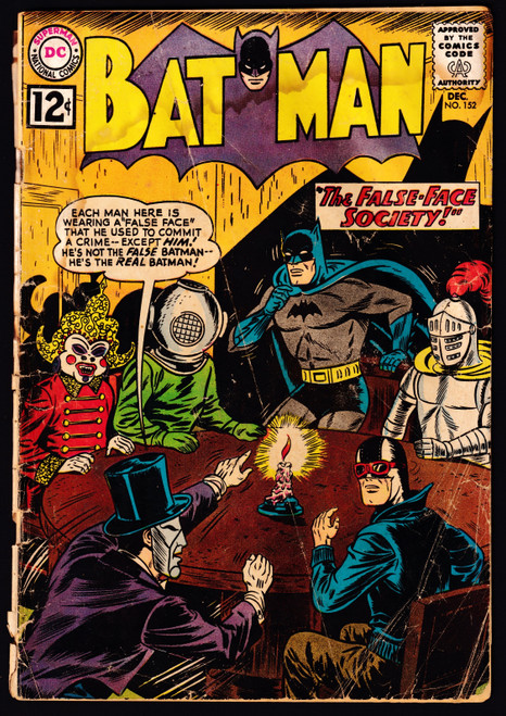 1962 DC Batman #152 Fair 1962 DC Batman #152 Fair