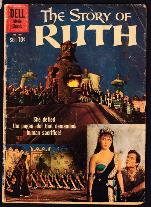 1960 Dell Four Color #1144 The Story of Ruth GD/VG