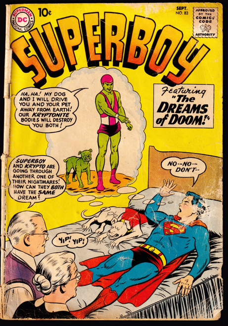 1960 DC Superboy #83 GD-