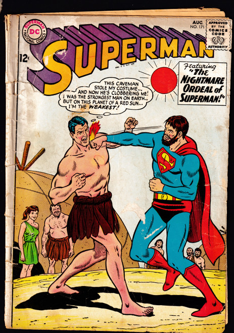 1964 DC Superman #171 GD-