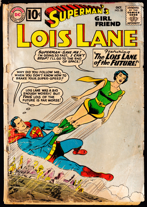 1961 DC Superman's Girlfriend Lois Lane #28 GD-