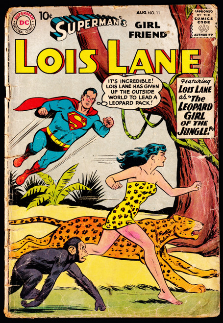 1959 DC Superman's Girlfriend Lois Lane #11 FR/GD