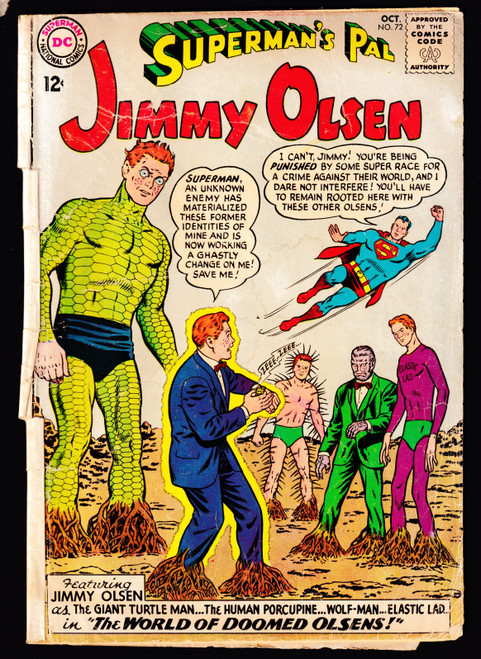 1963 DC Superman's Pal Jimmy Olsen #72 FR/GD