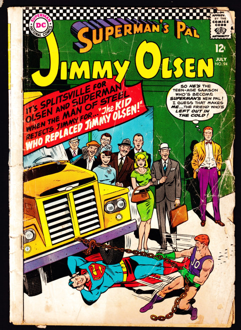 1966 DC Superman's Pal Jimmy Olsen #46 FR/GD