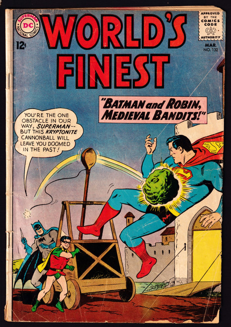 1963 DC World's Finest #132 GD