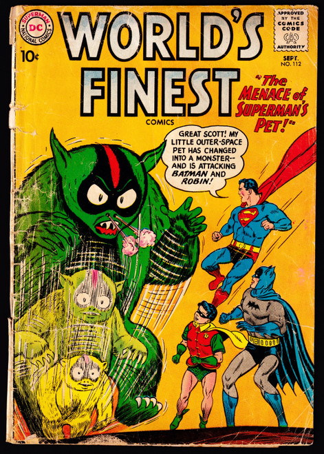 1966 DC World's Finest #112 GD-