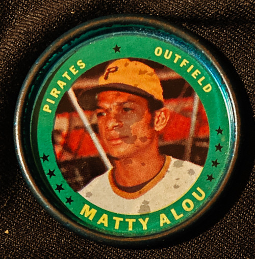 1971 Topps Coins #047 Matty Alou