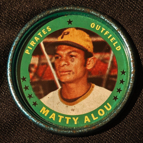 1971 Topps Coins #047 Matty Alou B
