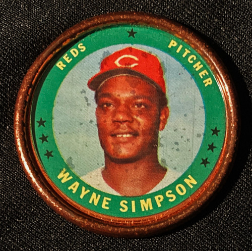 1971 Topps Coins #053 Wayne Simpson B