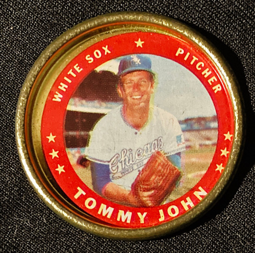 1971 Topps Coins #056 Tommy John