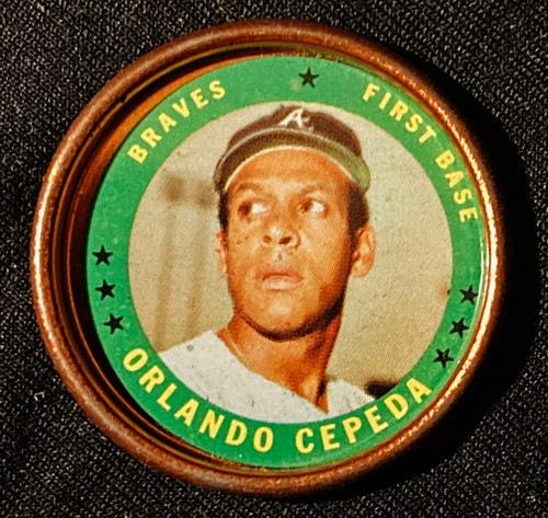 1971 Topps Coins #061 Orlando Cepeda