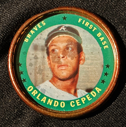 1971 Topps Coins #061 Orlando Cepeda B