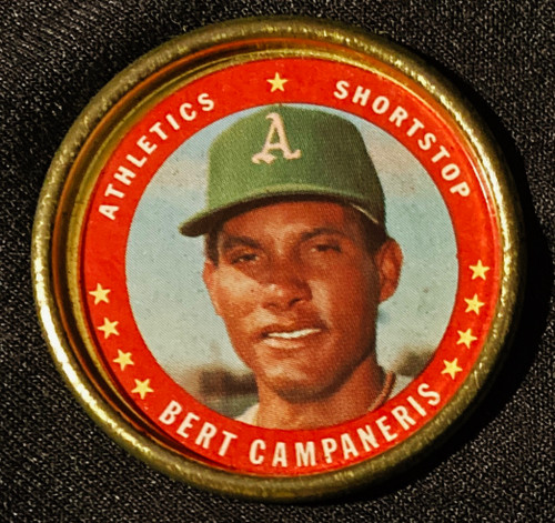1971 Topps Coins #064 Bert Campaneris