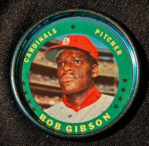 1971 Topps Coins #063 Bob Gibson B