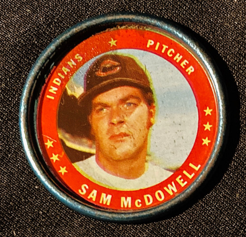 1971 Topps Coins #086 Sam McDowell