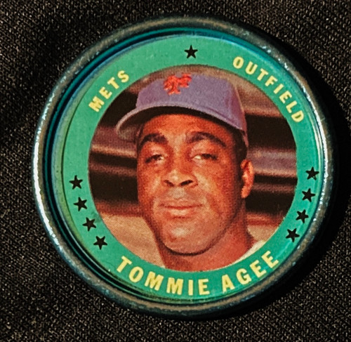 1971 Topps Coins #091 Tommie Agee