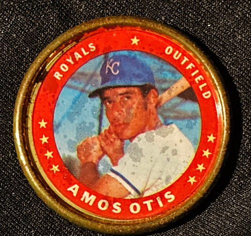 1971 Topps Coins #096 Amos Otis