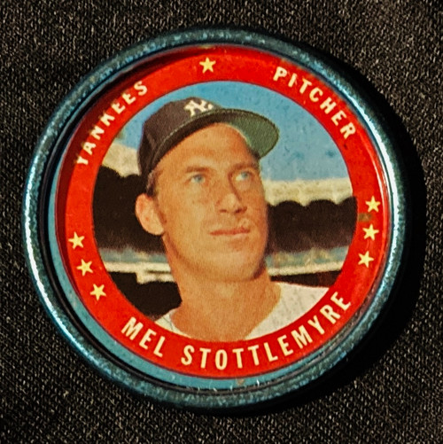 1971 Topps Coins #094 Mel Stottlemyre B