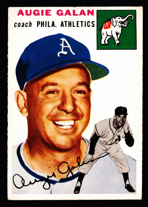 1954 Topps #233 Augie Galan VGEX