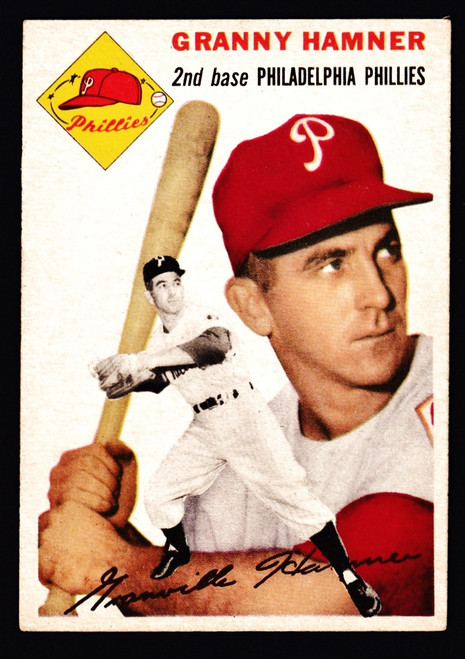 1954 Topps #024 Granny Hamner EX