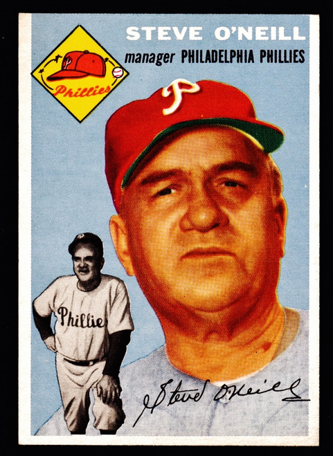 1954 Topps #127 Steve Owen EXMT