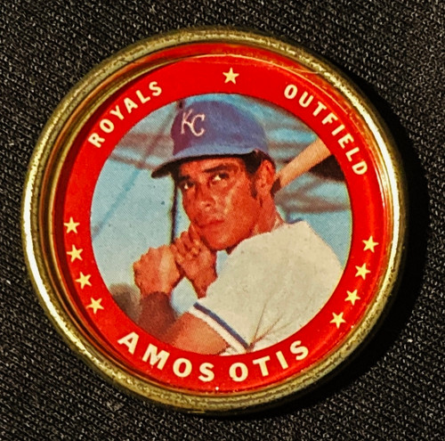 1971 Topps Coins #096 Amos Otis B