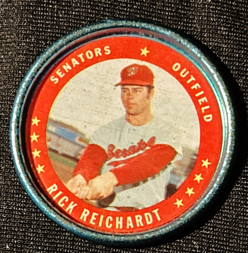 1971 Topps Coins #102 Rick Reichardt C